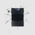 Carbon Cardholder Silver/White