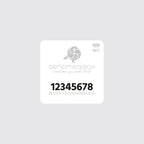 ID-TAG White/Silver