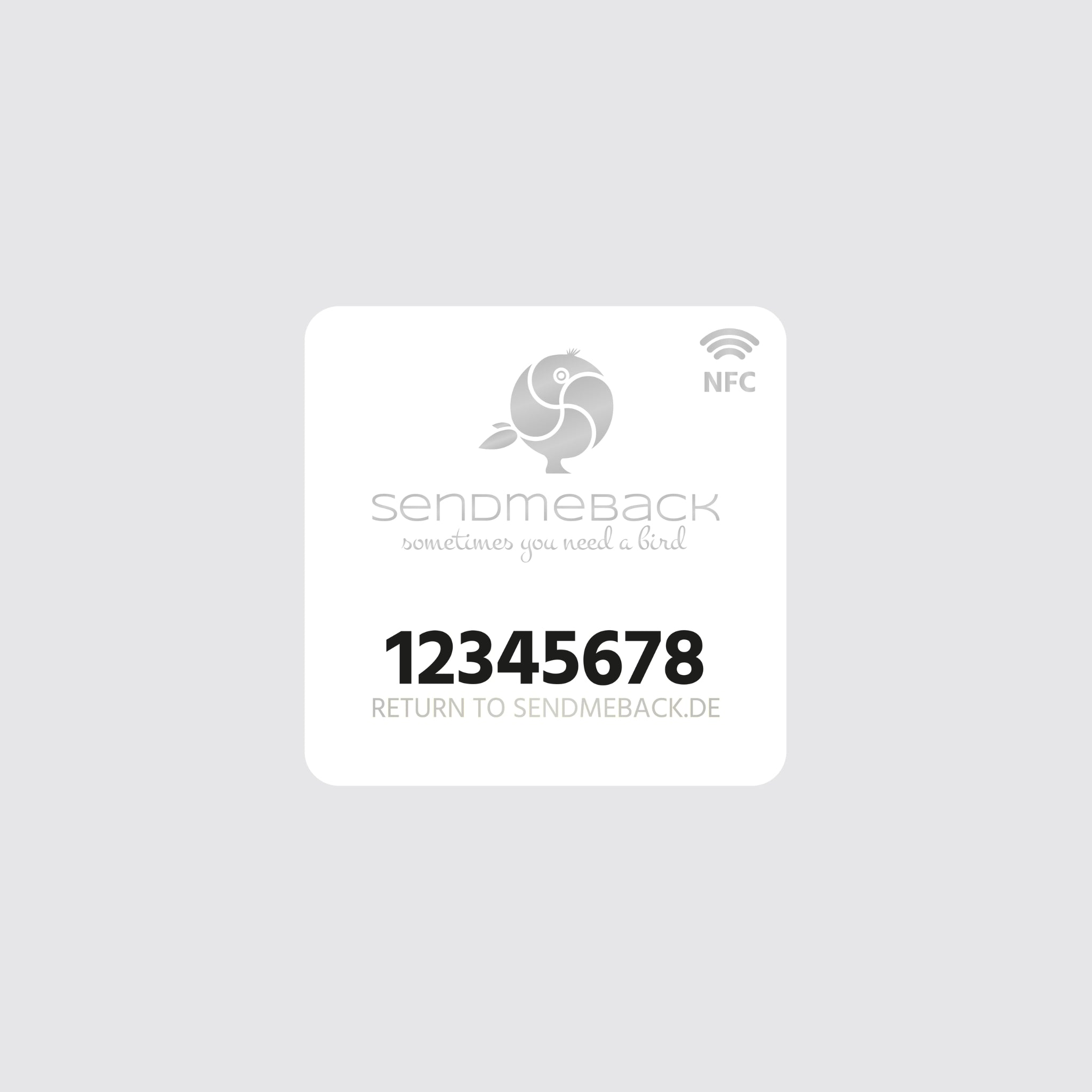 ID-TAG White/Silver